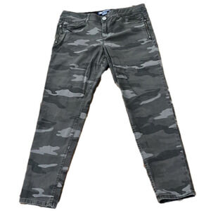 DEMOCRACY gray camo pants